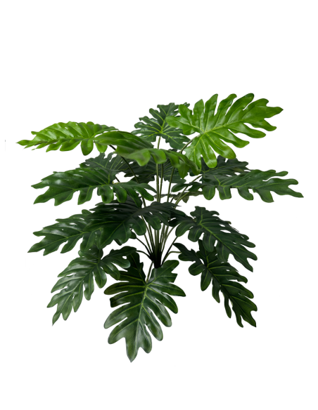 Plante artificielle 4X philodendron 50 cm ignifugé (pot inclus) anti UV vegetal shop