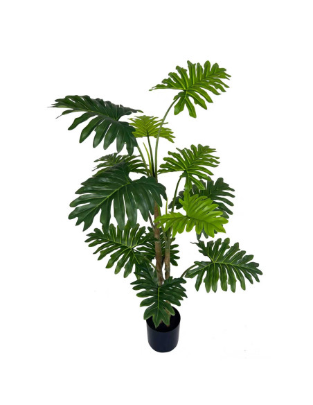 Plante artificielle 4X philodendron 130 cm ignifugé (pot inclus) anti UV vegetal shop