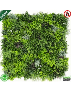 LOT 10+1 GRATUIT Mur végétal ignifugé HAWAI 11M2 best seller restaurant ignifuge anti FEU UV vegetal shop