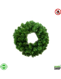 Couronne Noel 50CM X6 100% ignifugé artificiel vegetal shop