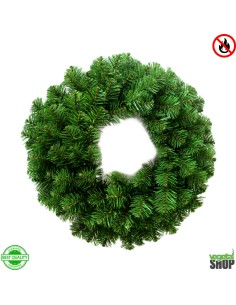 Couronne Noel 80CM X4 100% ignifugé artificiel vegetal shop