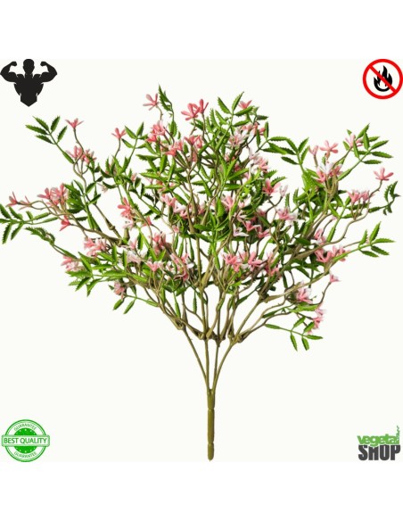 Myrtle Flower bush rose 30 cm Plante artificiel ignifuge