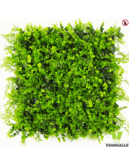LOT 10+1 offerte Mur végétal ignifugé VERDA 1M2 décoration restaurant boutique magasin anti FEU UV vegetal shop