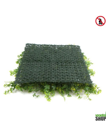 Mur Plafond végétal BALIA 1M2 artificiel décoration restaurant magasin ignifugé anti FEU UV vegetal shop