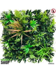LOT 10+1 Mur plafond végétal TROPÉZIENNE M2 gratuite BEST décoration boutique restaurant magasin anti UV FEU vegetal shop
