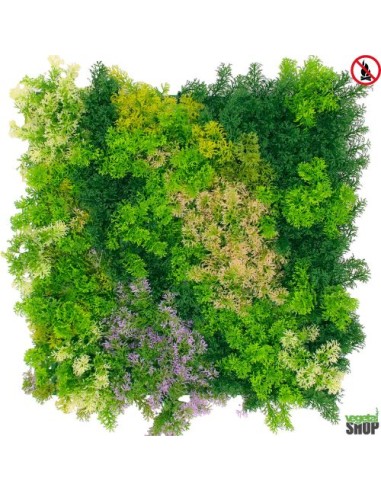 LOT 10+1 gratuite Mur plafond végétal LICHEN-A 1M2 décoration restaurant boutique magasin anti FEU UV vegetal shop