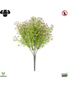 Bellflower rose x24 30cm plante artificielle ignifuge anti-feu vegetal shop