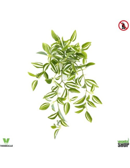 Tradescantia Fluminensis x24 34 cmartificiel plante ignifuge anti-feu vegetal shop