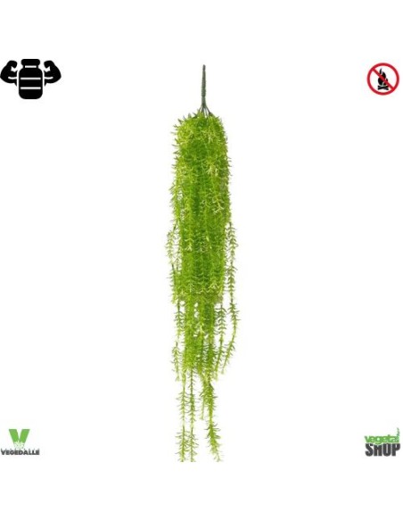 Spinulum trail vert clair 100 cm artificiel plante ignifuge anti-feu vegetal shop