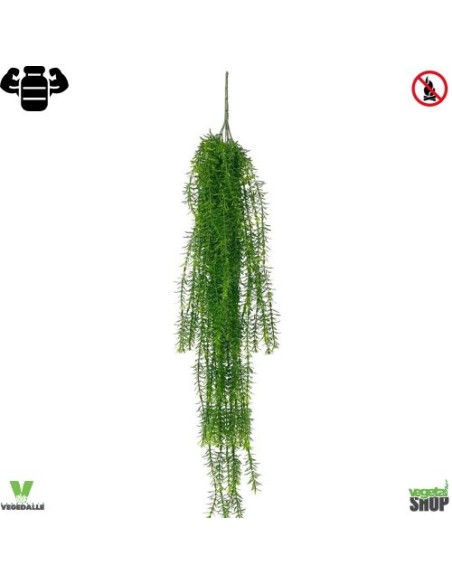 Spinulum trail 100 cm artificiel plante ignifuge anti-feu vegetal shop
