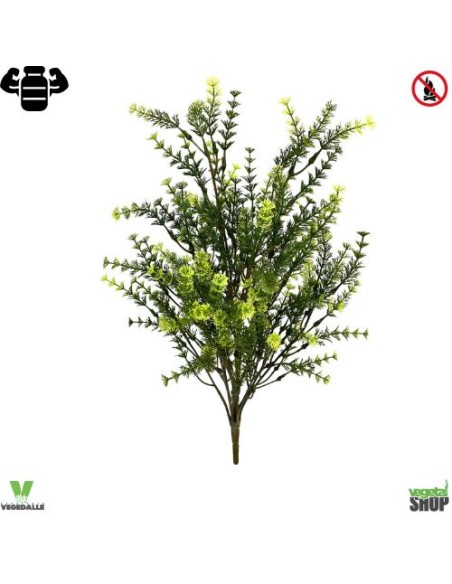 Waterweeds bush 48 cm artificiel plante ignifuge anti-feu vegetal shop