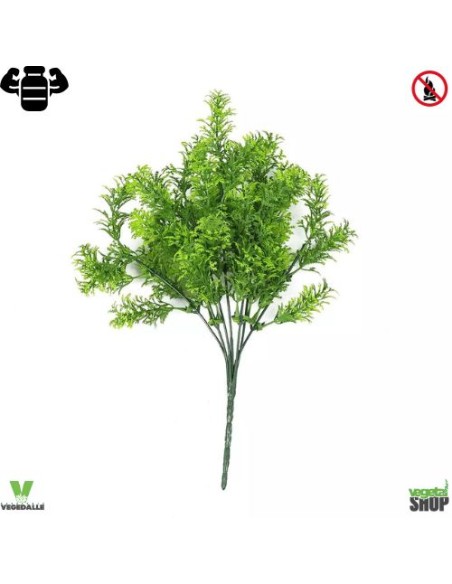 Artémisia x24 30cm artificiel plante ignifuge anti-feu vegetal shop