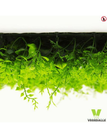 Plafond Lot 5 Dalle végétale VEGEDALLE VERDA PREMIUM Vert 60/60cm ANTI FEU IGNIFUGÉ artificiel vegetal shop