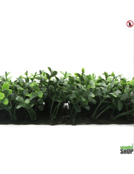Mur végétal ignifugé SUMMERIA 1M2 artificiel décoration restaurant magasin anti FEU UV vegetal shop