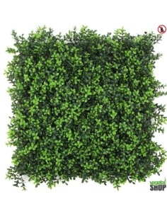 Mur végétal ignifugé SUMMERIA 1M2 artificiel décoration restaurant magasin anti FEU UV vegetal shop