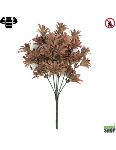 Sedum x24 marron plante artificielle  ignifuge artificiel vegetal shop