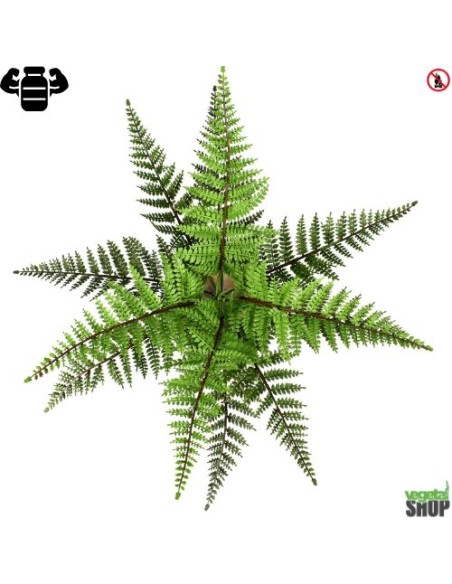 Boston fern 35 cm artificiel plante ignifuge anti-feu vegetal shop