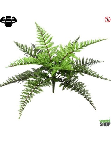 Boston fern 35 cm artificiel plante ignifuge anti-feu vegetal shop
