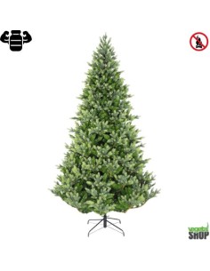 Sapin de noel artificiel ignifugé anti feu 6 tailles 180cm 210cm 240cm 300 360cm 400cm vegetal shop
