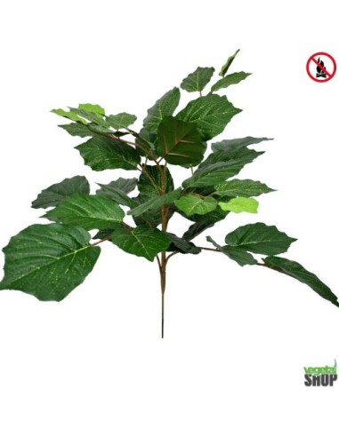 Linden x16 Tree Leaf spray 58 cm Plante artificielle ignifuge anti feu vegetal shop
