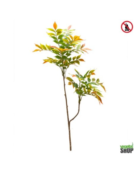 Rhus Wax Tree spray automne 110 cm Plante artificielle ignifuge vegetal shop