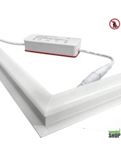 Dalle LED blanche CHAUD Lot 2 pour faux-plafond ignifugé 60x60 Vegetal Shop 2